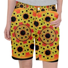 Fractal Art Design Pattern Pocket Shorts