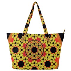 Fractal Art Design Pattern Full Print Shoulder Bag