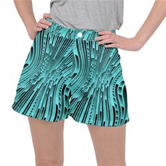 Design Backdrop Abstract Wallpaper Stretch Ripstop Shorts