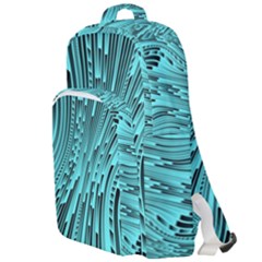 Design Backdrop Abstract Wallpaper Double Compartment Backpack