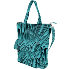 Design Backdrop Abstract Wallpaper Shoulder Tote Bag