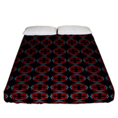 Pattern Design Artistic Decor Fitted Sheet (california King Size) by Pakrebo