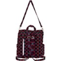 Pattern Design Artistic Decor Crossbody Backpack View3