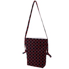 Pattern Design Artistic Decor Folding Shoulder Bag