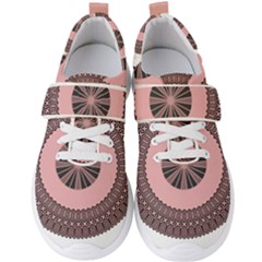 Design Circular Aztec Symbol Men s Velcro Strap Shoes