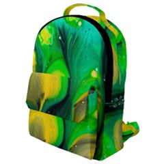 Art Abstract Artistically Painting Flap Pocket Backpack (small)