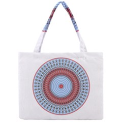 Pattern Design Circular Shape Mini Tote Bag by Pakrebo