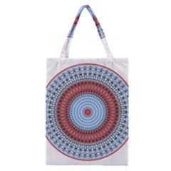 Pattern Design Circular Shape Classic Tote Bag by Pakrebo