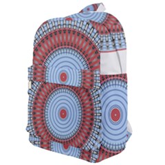 Pattern Design Circular Shape Classic Backpack