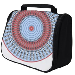 Pattern Design Circular Shape Full Print Travel Pouch (big)