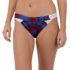 Mandala Pattern Round Ethnic Band Bikini Bottom