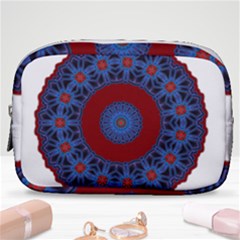 Mandala Pattern Round Ethnic Make Up Pouch (small)