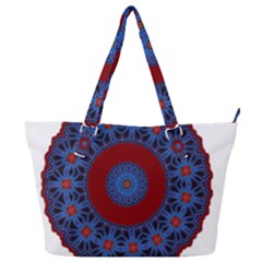 Mandala Pattern Round Ethnic Full Print Shoulder Bag