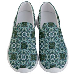 Tenacious Teal Men s Lightweight Slip Ons by bykenique