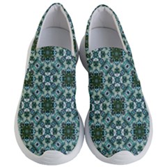 Tenacious Teal Women s Lightweight Slip Ons by bykenique