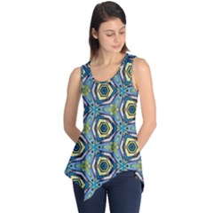 Quirky Kaleidoscope Sleeveless Tunic by bykenique