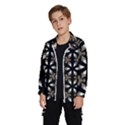 Black, Brown And Cream Geo Windbreaker (Kids) View2