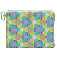 Cotton Candy Craze Canvas Cosmetic Bag (xxl) by bykenique