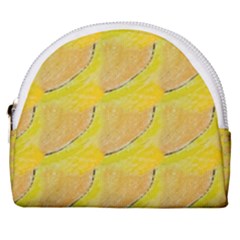 Citrus City Horseshoe Style Canvas Pouch by bykenique