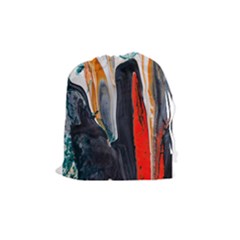 Art Modern Painting Background Drawstring Pouch (Medium)