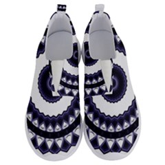 Design Mandala Pattern Circular No Lace Lightweight Shoes