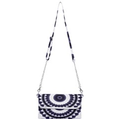 Design Mandala Pattern Circular Mini Crossbody Handbag