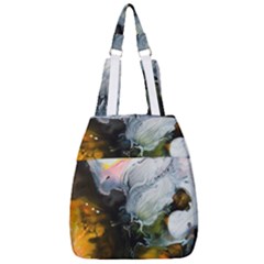 Art Abstract Painting Center Zip Backpack