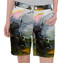 Art Abstract Painting Pocket Shorts