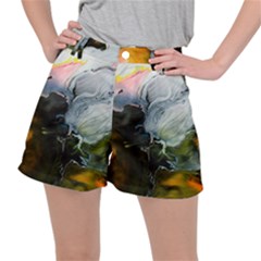 Art Abstract Painting Stretch Ripstop Shorts