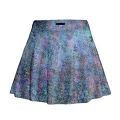 Design Computer Art Abstract Mini Flare Skirt by Pakrebo