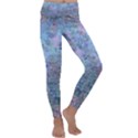 Design Computer Art Abstract Kids  Lightweight Velour Classic Yoga Leggings View1