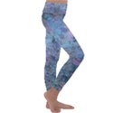 Design Computer Art Abstract Kids  Lightweight Velour Classic Yoga Leggings View3