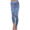 Design Computer Art Abstract Kids  Lightweight Velour Classic Yoga Leggings View4