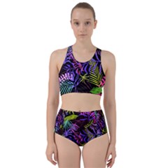 Leaves Nature Design Plant Racer Back Bikini Set by Pakrebo