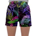 Leaves Nature Design Plant Sleepwear Shorts View1