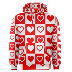 Background Card Checker Chequered Men s Pullover Hoodie by Pakrebo