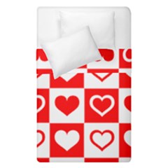 Background Card Checker Chequered Duvet Cover Double Side (single Size) by Pakrebo