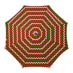 Christmas Paper Scrapbooking Pattern Golf Umbrellas by Pakrebo