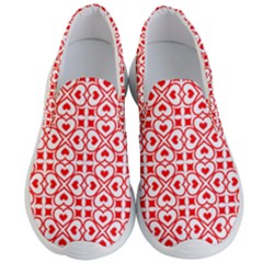 Background Card Checker Chequered Men s Lightweight Slip Ons by Pakrebo