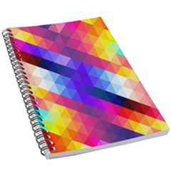 Abstract Background Colorful Pattern 5 5  X 8 5  Notebook