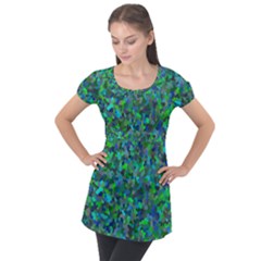 Plega Puff Sleeve Tunic Top