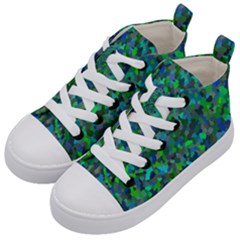 Plega Kids  Mid-top Canvas Sneakers by artifiart