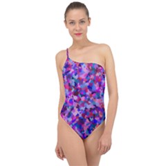 Buty Classic One Shoulder Swimsuit by artifiart