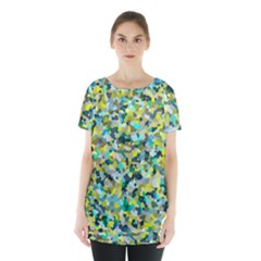 Lovely Skirt Hem Sports Top by artifiart