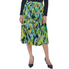 Lovely Classic Velour Midi Skirt 