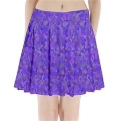 Blur Pleated Mini Skirt by artifiart