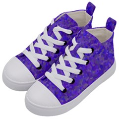 Blur Kids  Mid-top Canvas Sneakers by artifiart