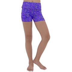 Blur Kids  Lightweight Velour Yoga Shorts