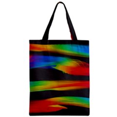 Colorful Background Zipper Classic Tote Bag by Pakrebo