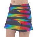 Colorful Background Tennis Skirt View1